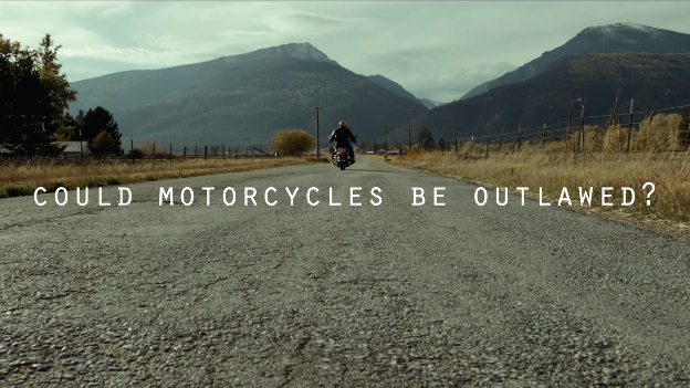 Series imagines dystopian future where motorcycles are outlawed